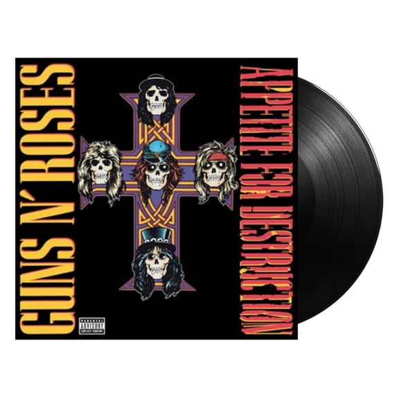 Guns N' Roses - Appetite for Destruction- Vinyl Record Album - 180 Gram - Music & Performance - Vinyl