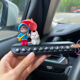 thumbnail image 2 of Placa de matrícula de estacionamiento de coche Paraguas creativo Chica Samoyedo Mover matrícula Mover coche Teléfono Perro Decoración Regalo, 2 of 5