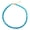 Blue-Aquamarine, variant on Elphaba Galinda Beaded Gemstone Necklace for Women: Boho Bead Choker Natural Turquoise Stone Necklaces for Summer Beach - Handmade Jewelry for Her Birthday Christmas Gifts