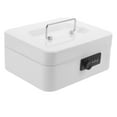 thumbnail image 3 of MOVTOTOP Locking Cash Box with Lock Money Box Decorative Storage Box Money Cash Storage Case, 3 of 8