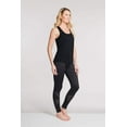 thumbnail image 4 of Plus Size Mazu Swim Ultra Soft Racerback Cover Up Tank Top Color: Black Size: 1X, 4 of 4