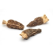 Slofoodgroup Whole Dried Morel Mushrooms | Wild Gourmet Morchellas Conica| Umami Flavor - 4oz