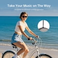 thumbnail image 2 of Mini Bluetooth Speaker, Portable Wireless Speaker with Stereo Sound and Deep Bass, Bluetooth 5.4, 8H Playtime, IP68 Waterproof, Compact Pocket Speakers for Home, Outdoor, Shower, Travel, Ideal Gift, 2 of 8