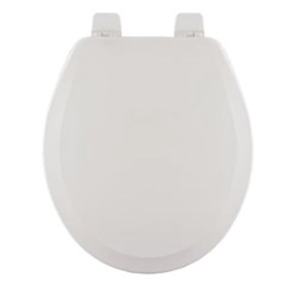 Centoco Manufacturing HP700-001 Co-injected Wood Seat Round - White