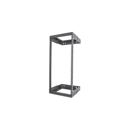 UPC: 0065030893923 | StarTech.com 24U 19  Wall Mount Network Rack – Adjustable Depth 12-20  2 Post Open Frame Server Room Rack for AV/Data/IT Communication/Computer Equipment/Switch w/Cage Nuts & Screws