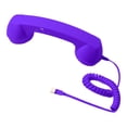 thumbnail image 3 of harper Combiné Téléphonique Rétro Ergonomique Filaire avec Microphone Haut-Parleur Type C Mobile Violet, 3 of 10