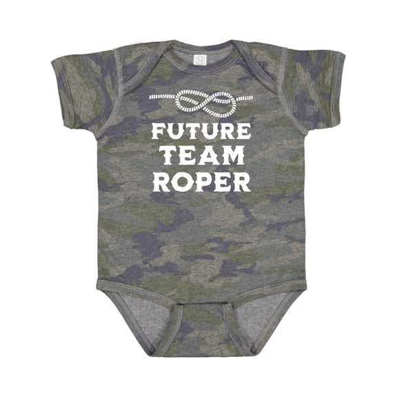 Inktastic Future Team Roper Boys or Girls Baby Bodysuit