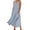 Blue, variant on Wdgfv Women's Casual Summer Maxi Dress Solid Color V Neck Sleeveless Loose Fit Design With Pockets For Everyday Stylish Comfort Navy S