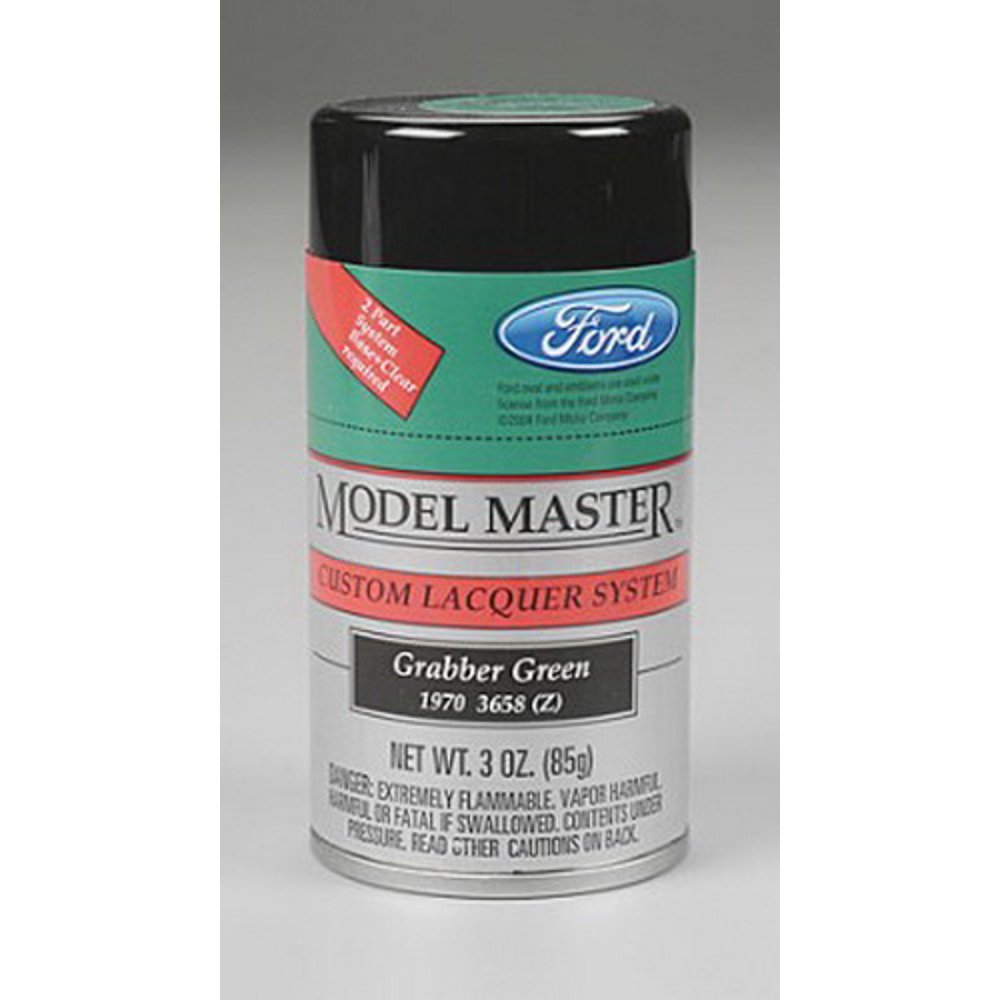 3oz. Spray Model Master Auto Lacquer Ford Grabber Green