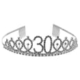 thumbnail image 1 of Miangastore Crystal Rhinestone tiara Crown for Hair Decoration with Alloy Material and Combs Design One Size Fits Most, 1 of 9
