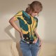 thumbnail image 3 of Balery Cat Hiding In Potted Plants Body de cuello redondo de manga corta para mujer Tops de manga corta Tops básicos-Medium, 3 of 7