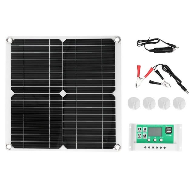 Solar Panel Kit, 40W Monocrystalline Silicon Portable Solar Panel Charger For Mountaineering