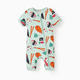 thumbnail image 1 of PatPat Pijama de Bambú para Bebé Niño / Niña con Cremallera Bidireccional y Patrones Infantiles Antideslizantes (Ajustado), 1 of 3