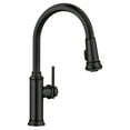 thumbnail image 1 of Empressa High Arc Pull-Down Dual-Spray Kitchen Faucet - Matte Black, 1 of 5