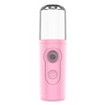 thumbnail image 1 of Vaporizador Facial humidificador de nieb fría Dispositivo de hidratación profesion recargable por USB para del dormitorio en hogar - Rosa Rosado Macarena señor facial portátil, 1 of 4
