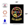 thumbnail image 2 of Toland Home Garden Fiesta Pin - San Antonio Party Cinco de Mayo Flag Double Sided 28x40 Inch, 2 of 5