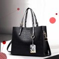 thumbnail image 3 of Sac à Main pour Femmes Mode Rétro Crocodile Sac à Poignée Supérieure Sac Bandoulière Sac d'Épaule, 3 of 10