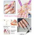 thumbnail image 5 of 12 Colors Nail Art Pens Set, Nail Polish Markers, 2025 New 3D Polish DIY Nail Art Marker Drawing Painting Liner Pen, Quickly Dry Nail Art Nail DIY Decoration for Home Salon (1PC), 5 of 6