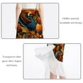 thumbnail image 2 of Thanksgiving Stylish Chiffon Summer Beach Dress for Women - Lightweight, Breathable, and for Sunny Days by the Shore, 2 of 6