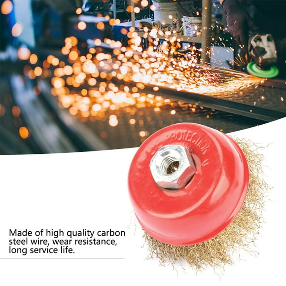 Wire Wheel Cup BrushSteel Wire Wheel Cup Wire Brush Steel Wire Brush Smart Functionality
