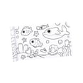 thumbnail image 2 of Papel para colorear, rollo de , póster para colorear para niños pequeños, libro para colorear, mesa de papel, hojas para colorear de pared, Animal Macarena Rollo de papel para colorear, 2 of 8