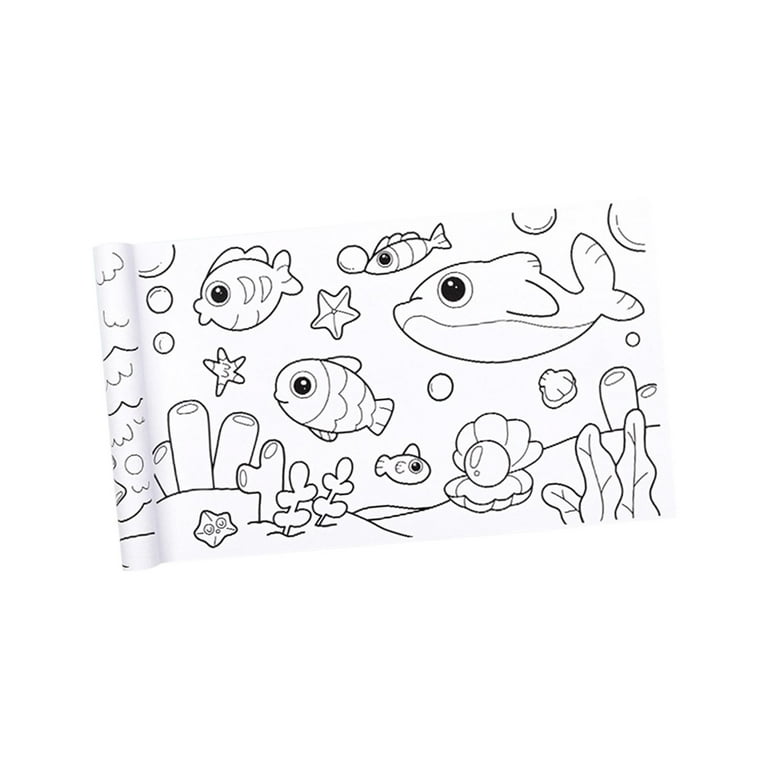  Outlets Children's Drawing Roll,3M Drawing Paper, Painting Paper  for Kids, DIY Coloring Pages with Pattern, Tracing Paper for Drawing,  Re-Stick Art Paper Roll for Stickers, Arts & Crafts (Princess) : Arts