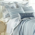 thumbnail image 2 of Levtex Home - Truro Quilt Set - Full/Queen Quilt + Two Standard Pillow Shams - Stripe in Shades of Blue - Quilt Size (88x92in.) and Pillow Sham Size (26x20in.) - Reversible - Cotton, 2 of 5