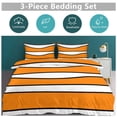 thumbnail image 5 of 3 Pcs Soft Bedding Set, Includes 1 Duvet Cover with Zipper And 2 Pillow Shams,Clownfish Pattern Full(79"×90"), 5 of 8