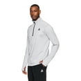 thumbnail image 3 of Reebok Men's Quarter Zip Long Sleeve Top, up to Size 3XL, 3 of 5