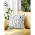 thumbnail image 1 of Outdoor Pillows Waterproof, Summer Wildflowers Bedding Throw Pillows with Insert for Couch Sofa Bed, Farmhouse Spring Floral Botanical 16x16 Inch Pillowcases Decorative Camping Patio Pillow Set of 1, 1 of 7