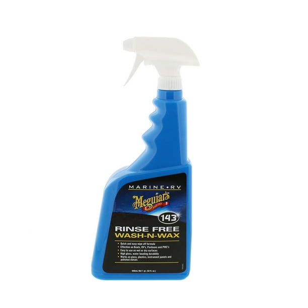 Meguiar's M14332 Boat/Rv Rinse Free Wash & Wax