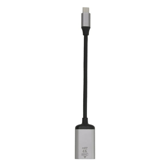 USB C To Adapter, Plug And Play USB C To DisplayPort Adapter 4K 60Hz Stable Transmission Small Portable For Tablet