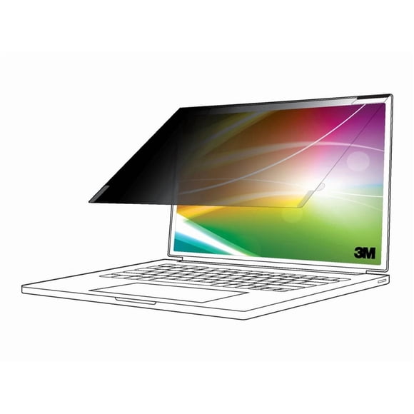 3M Bright Screen Privacy Filter - Notebook privacy filter - bright screen - removable - flip/adhesive - 14.4" - for Microsoft Surface Laptop 2