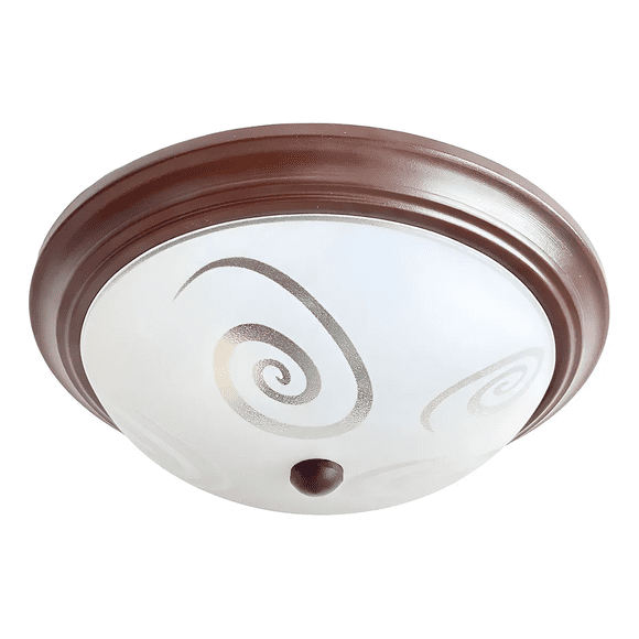 Lampara Cityluz De Techo Plafon Caracol Luz Blanca