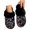 Black, variant on Fuzzy House Slippers for Women Memory Foam Bedroom Slippers Non-Slip Fuzzy Slippers