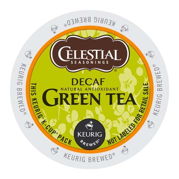 Celestial Seasonings Decaf Green Tea 24Count KCups