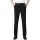 thumbnail image 2 of Pantalones de traje de color liso para hombre, de negocios, informales, de moda, largos, para hombre, 2 of 9