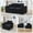 Black, variant on Modern Loveseats UNITED WE WIN Modular Sectional Sofa Cloud Couch,Comfy Cloud Modern Sofa,2 Seater with Cushion Covers Removable Furniture for Living Room Bedroom Apartments Dorms,No Assembly Require