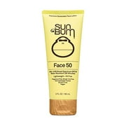 Lotion pour le visage Sun Bum SPF 50, flacon de 3 oz, 1 compte, protection UVA/UVB à large spectre, sans huile, sans gluten, végétalien