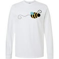 thumbnail image 3 of Inktastic Honey Bee Long Sleeve T-Shirt, 3 of 5