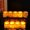 Blue white, variant on FCMSHAMD 1.6 Inch Mini LED Pillar Candle UV Printed Tea Light Flameless Candles Battery Operated Tealight Candle for Holiday Party Home Decor, 14 Pcs
