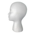 thumbnail image 2 of Yirtree 11" Wig Head Tall Female Foam Mannequin head Style Model And Display Hair Hats and Hairpieces For Home Salon and Travel, 2 of 4