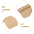 thumbnail image 3 of WHAMVOX Banner Paper Roll For Shipping Large Kraft Paper Roll For School Use, 3 of 8