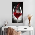 thumbnail image 2 of Elephant Stock Red Wine Is Served Wall Art - Food And Drink Canvas Canvas - 15" x 30", 2 of 8