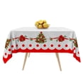 thumbnail image 7 of Tchckioa Merry Christmas Square Tablecloth,52x52 Inch Waterproof Table Cover for Kitchen, 7 of 7