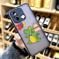 thumbnail image 5 of Funda mate para Redmi A1 K50 K40 GAMING K30 K20 10X 10C 10 9C 9T 9A 9 8 7 PRO 4G 5G Funda Coque Shell lindo cocodrilo de dibujos animados, 5 of 5