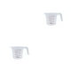 thumbnail image 2 of Bearachild Measuring Jug Convenient V-shaped Nozzle Tools Anti-skidding Design Glass Graduated Ergonomic Kitchen Handle Baking 250ml 2piezas, 2 of 6