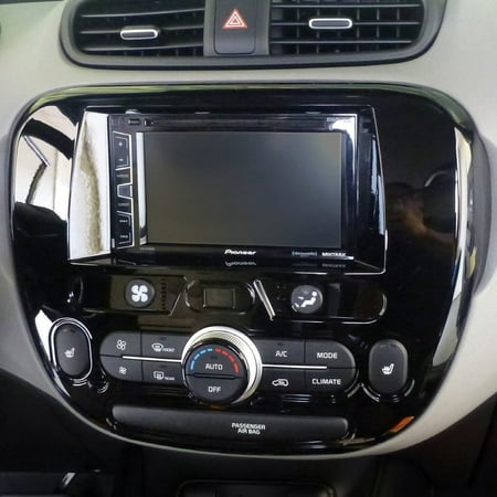 Metra - Dash Kit for Select 2014-2019 Kia Soul Vehicles - High Gloss Black
