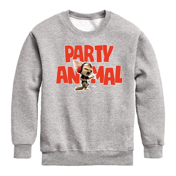 Disney Zootopia - Party Animal  - Toddler & Youth Crewneck Fleece Sweatshirt