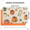 thumbnail image 6 of Yayeee Doormat for Indoor Entrance 32" x 20" Non Slippery Floor Rug, Beige Fall Coffee, 6 of 8